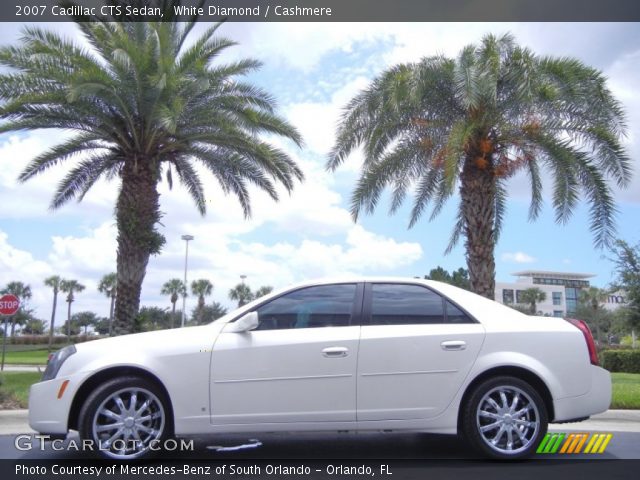 2007 Cadillac CTS Sedan in White Diamond