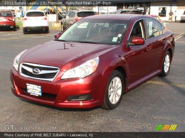 2011 Subaru Legacy 2.5i Premium in Ruby Red Pearl