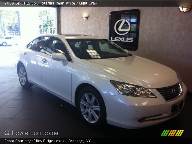 2009 Lexus ES 350 in Starfire Pearl White