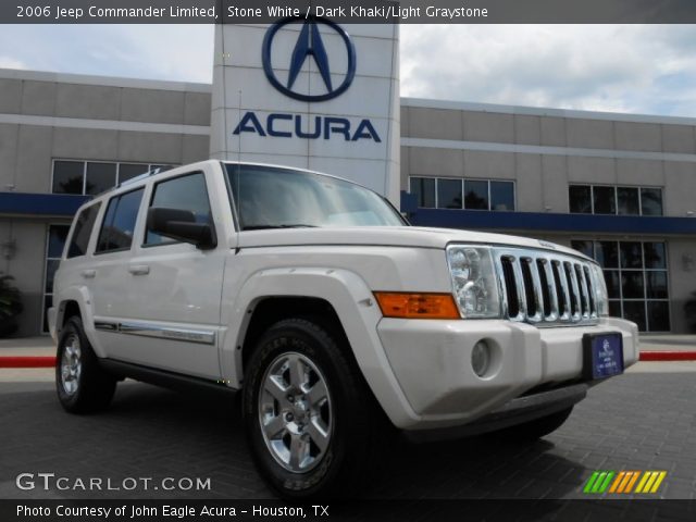 2006 Jeep Commander Limited in Stone White