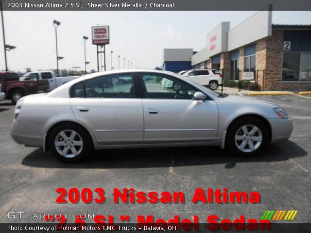 2003 Nissan Altima 2.5 SL in Sheer Silver Metallic