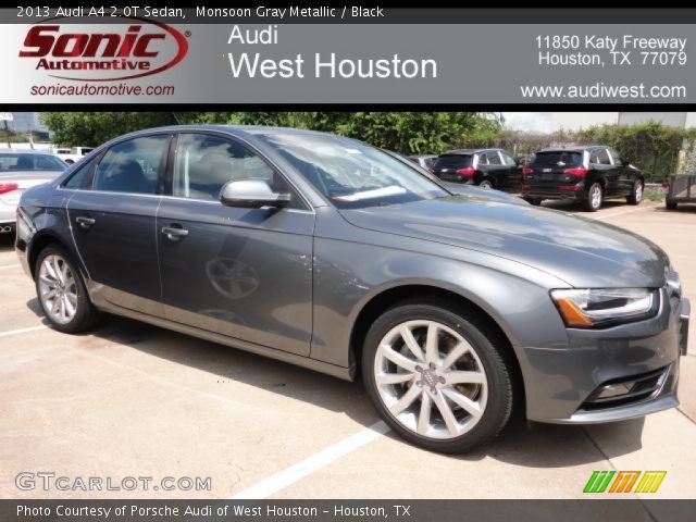2013 Audi A4 2.0T Sedan in Monsoon Gray Metallic