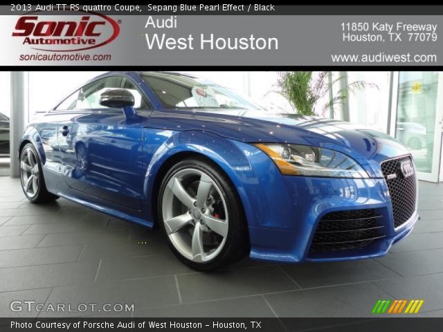 2013 Audi TT RS quattro Coupe in Sepang Blue Pearl Effect