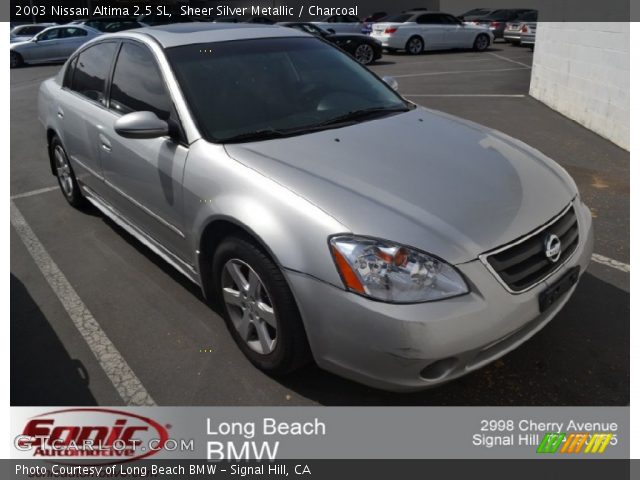 2003 Nissan Altima 2.5 SL in Sheer Silver Metallic