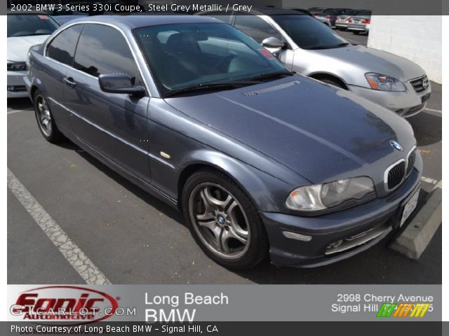 2002 BMW 3 Series 330i Coupe in Steel Grey Metallic