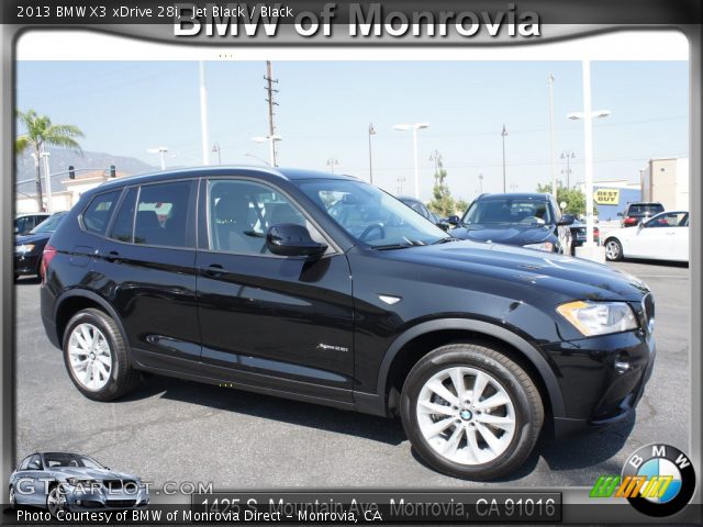 2013 BMW X3 xDrive 28i in Jet Black