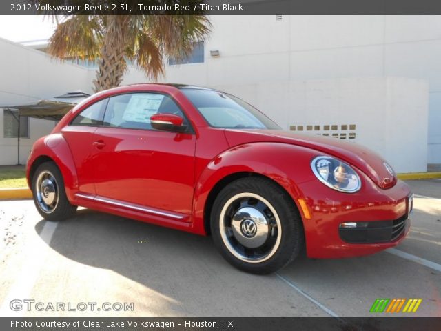 2012 Volkswagen Beetle 2.5L in Tornado Red