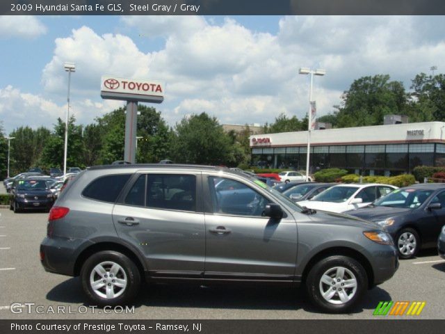 2009 Hyundai Santa Fe GLS in Steel Gray