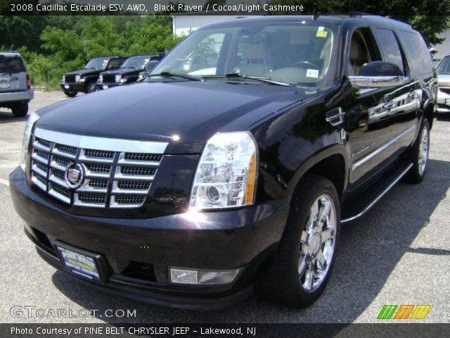 2008 Cadillac Escalade ESV AWD in Black Raven