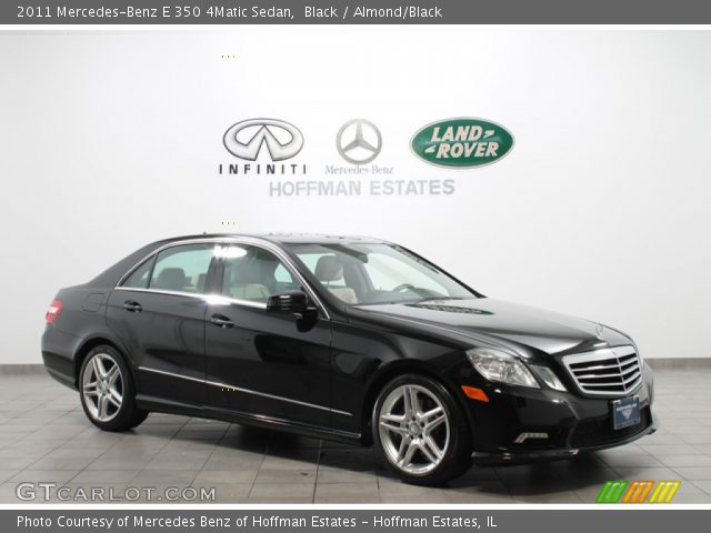 2011 Mercedes-Benz E 350 4Matic Sedan in Black