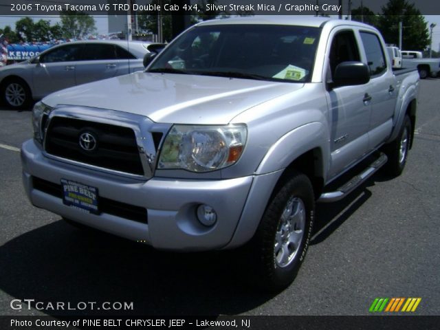2006 Toyota Tacoma V6 TRD Double Cab 4x4 in Silver Streak Mica