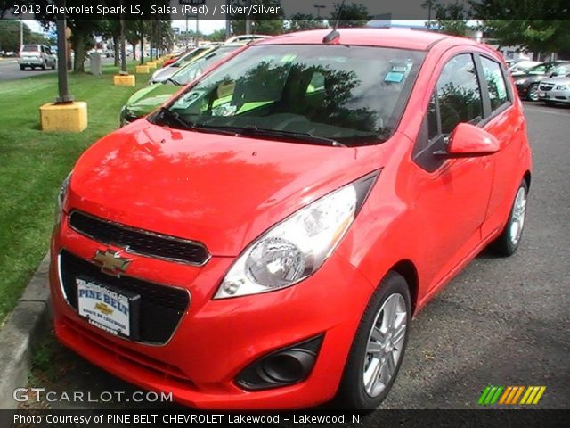 2013 Chevrolet Spark LS in Salsa (Red)