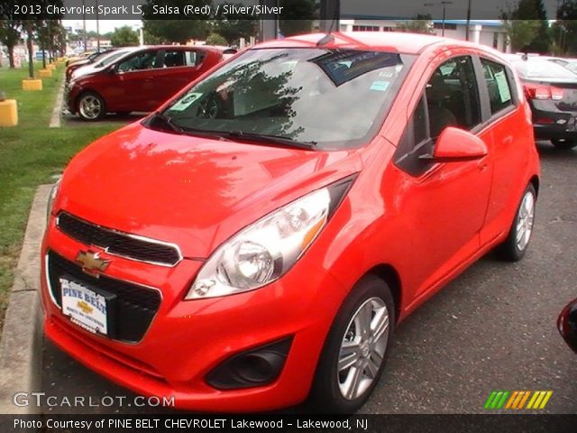 2013 Chevrolet Spark LS in Salsa (Red)