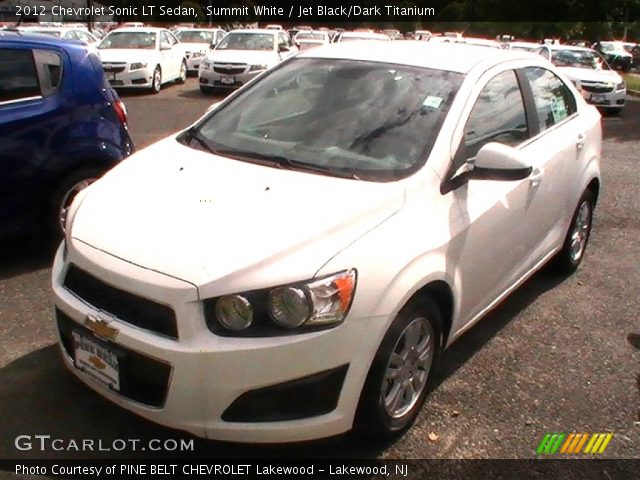 2012 Chevrolet Sonic LT Sedan in Summit White