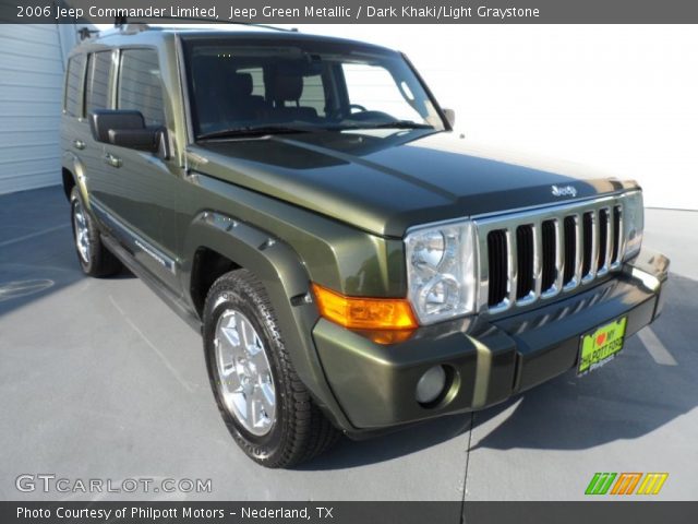 2006 Jeep Commander Limited in Jeep Green Metallic