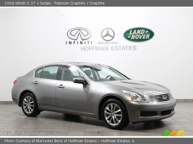 2009 Infiniti G 37 x Sedan in Platinum Graphite