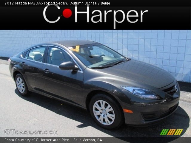 2012 Mazda MAZDA6 i Sport Sedan in Autumn Bronze