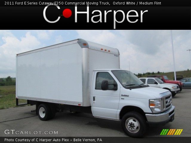 2011 Ford E Series Cutaway E350 Commercial Moving Truck in Oxford White