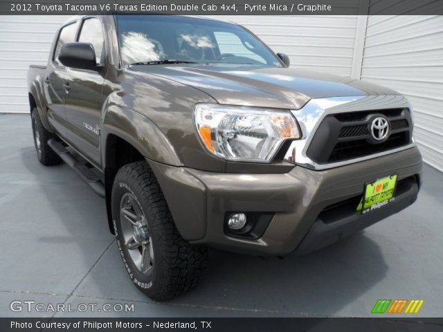 2012 Toyota Tacoma V6 Texas Edition Double Cab 4x4 in Pyrite Mica