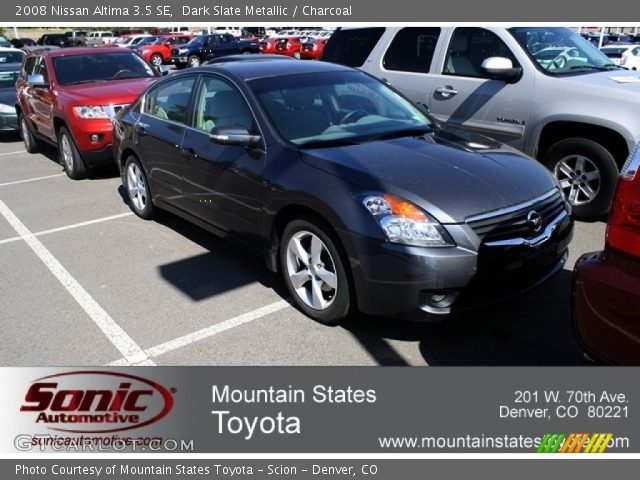 2008 Nissan Altima 3.5 SE in Dark Slate Metallic