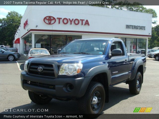 2007 Toyota Tacoma Regular Cab 4x4 in Indigo Ink Pearl