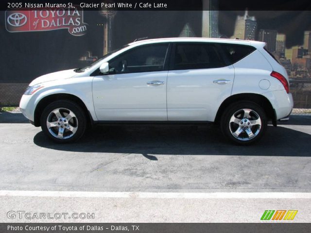 2005 Nissan Murano SL in Glacier Pearl White