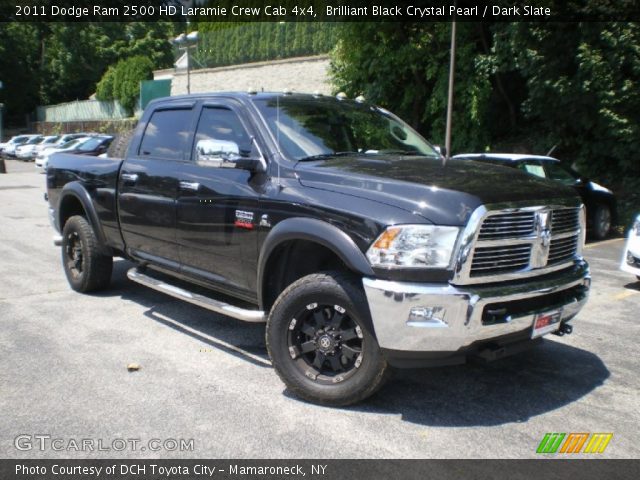 2011 Dodge Ram 2500 HD Laramie Crew Cab 4x4 in Brilliant Black Crystal Pearl