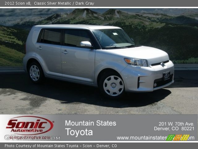 2012 Scion xB  in Classic Silver Metallic