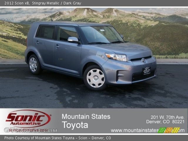 2012 Scion xB  in Stingray Metallic