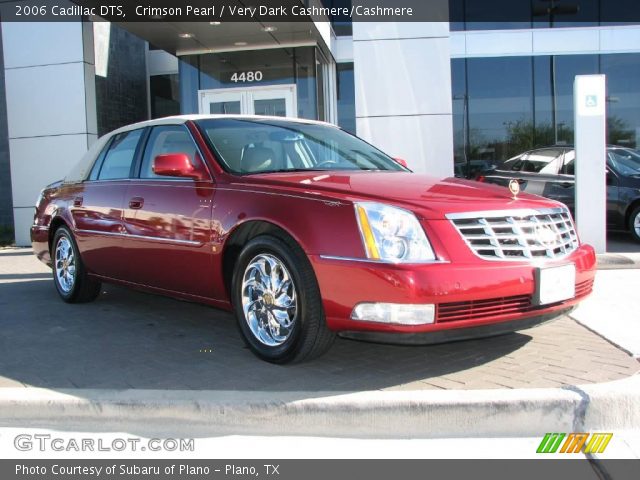 2006 Cadillac DTS  in Crimson Pearl