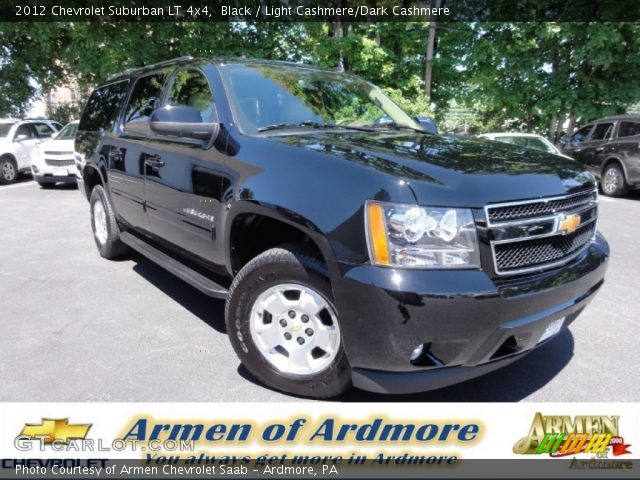 2012 Chevrolet Suburban LT 4x4 in Black