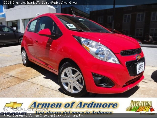 2013 Chevrolet Spark LT in Salsa (Red)