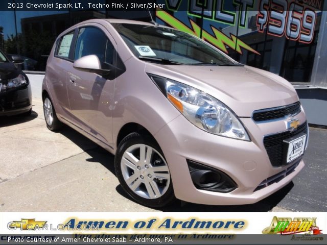 2013 Chevrolet Spark LT in Techno Pink
