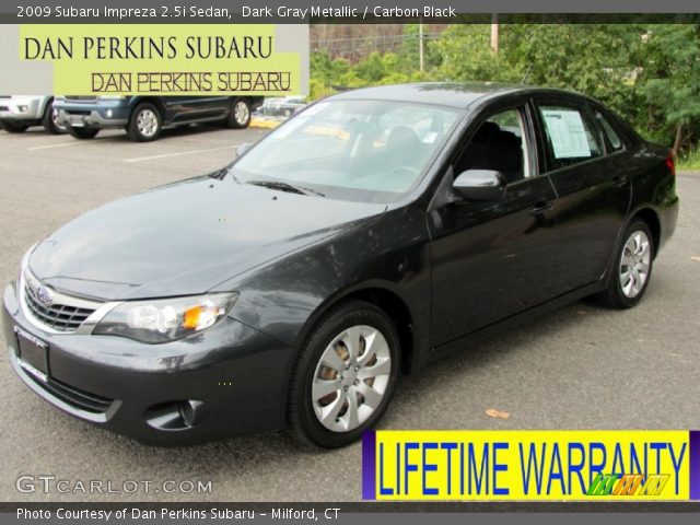 2009 Subaru Impreza 2.5i Sedan in Dark Gray Metallic