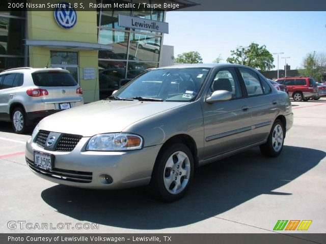 2006 Nissan Sentra 1.8 S in Radium Metallic
