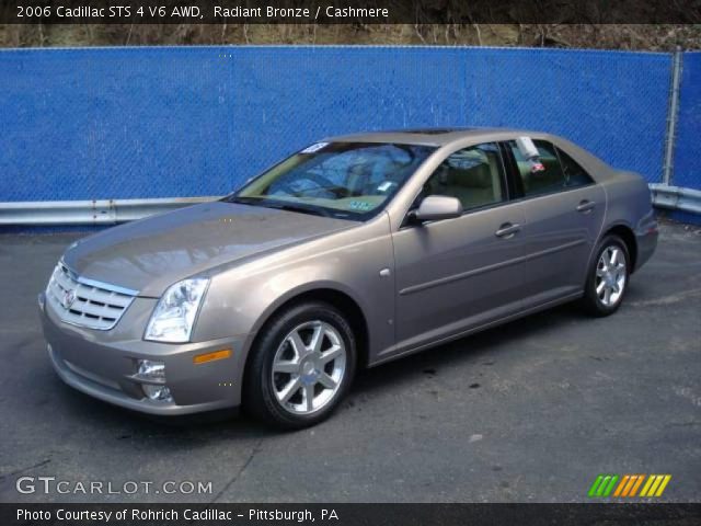 2006 Cadillac STS 4 V6 AWD in Radiant Bronze