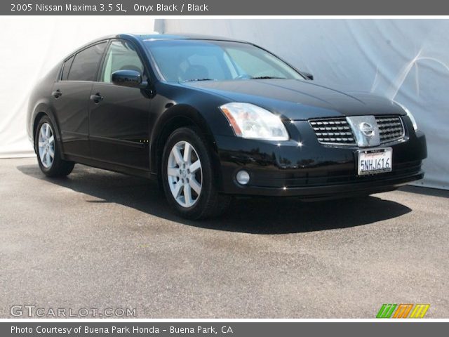 2005 Nissan Maxima 3.5 SL in Onyx Black