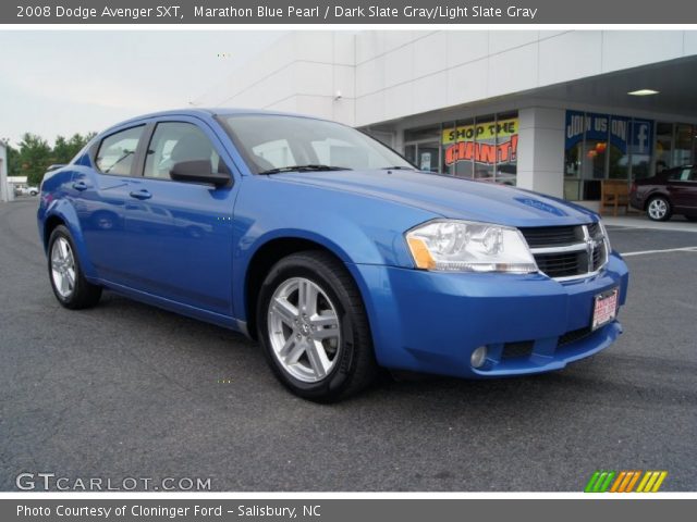 2008 Dodge Avenger SXT in Marathon Blue Pearl