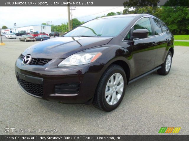 2008 Mazda CX-7 Sport in Black Cherry Mica