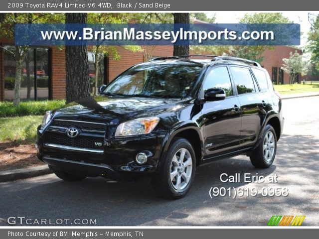 2009 Toyota RAV4 Limited V6 4WD in Black