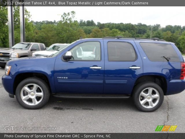 2012 Chevrolet Tahoe LT 4x4 in Blue Topaz Metallic