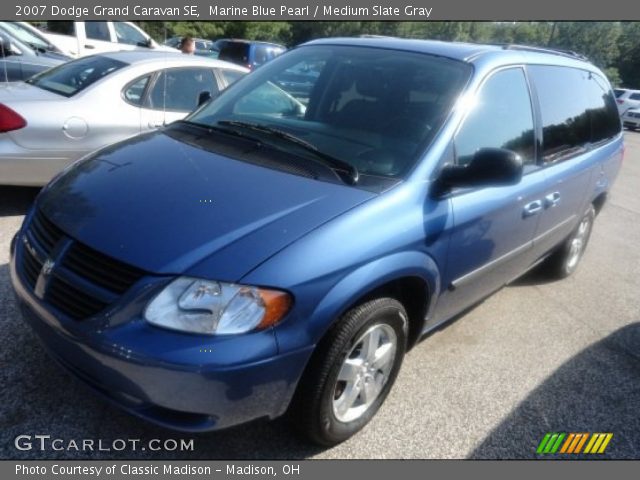 2007 Dodge Grand Caravan SE in Marine Blue Pearl