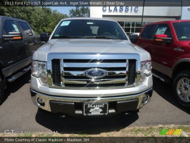 2012 Ford F150 XLT SuperCab 4x4 in Ingot Silver Metallic