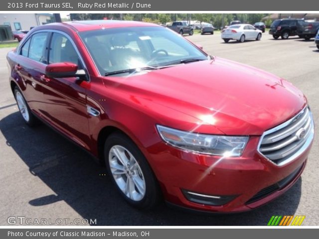 2013 Ford Taurus SEL in Ruby Red Metallic