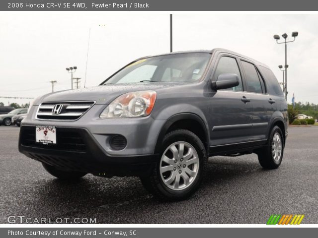 2006 Honda CR-V SE 4WD in Pewter Pearl