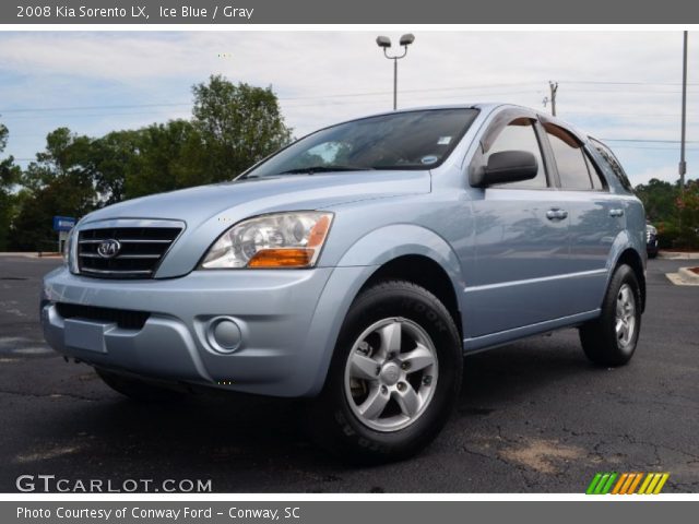2008 Kia Sorento LX in Ice Blue