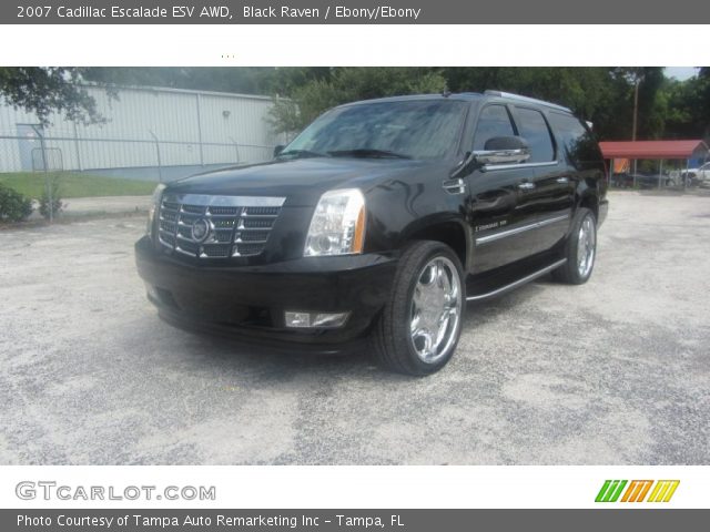 2007 Cadillac Escalade ESV AWD in Black Raven