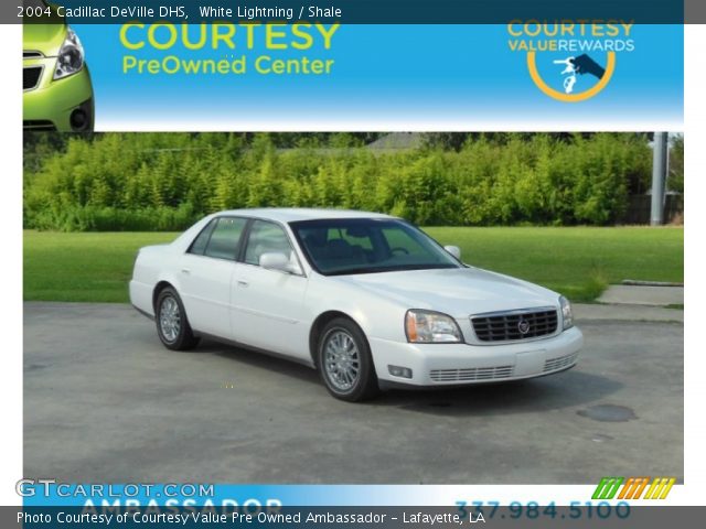2004 Cadillac DeVille DHS in White Lightning