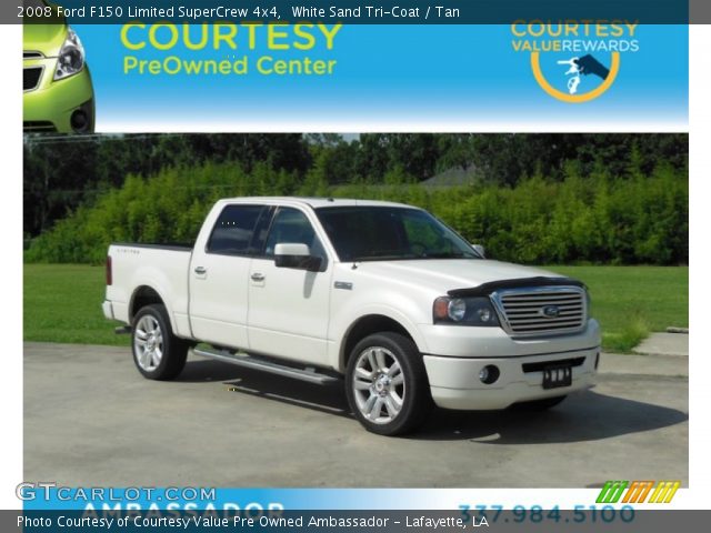 2008 Ford F150 Limited SuperCrew 4x4 in White Sand Tri-Coat