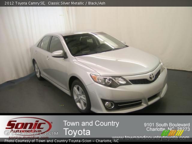 2012 Toyota Camry SE in Classic Silver Metallic